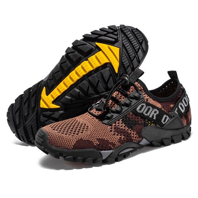 Chaussures de sport à séchage rapide pour hommes, chaussures aquatiques à enfiler, de randonnée, de plage, de surf, sandales, baskets de plage pieds nus, pour la natation, le bateau, la pêche, le yoga, la gym