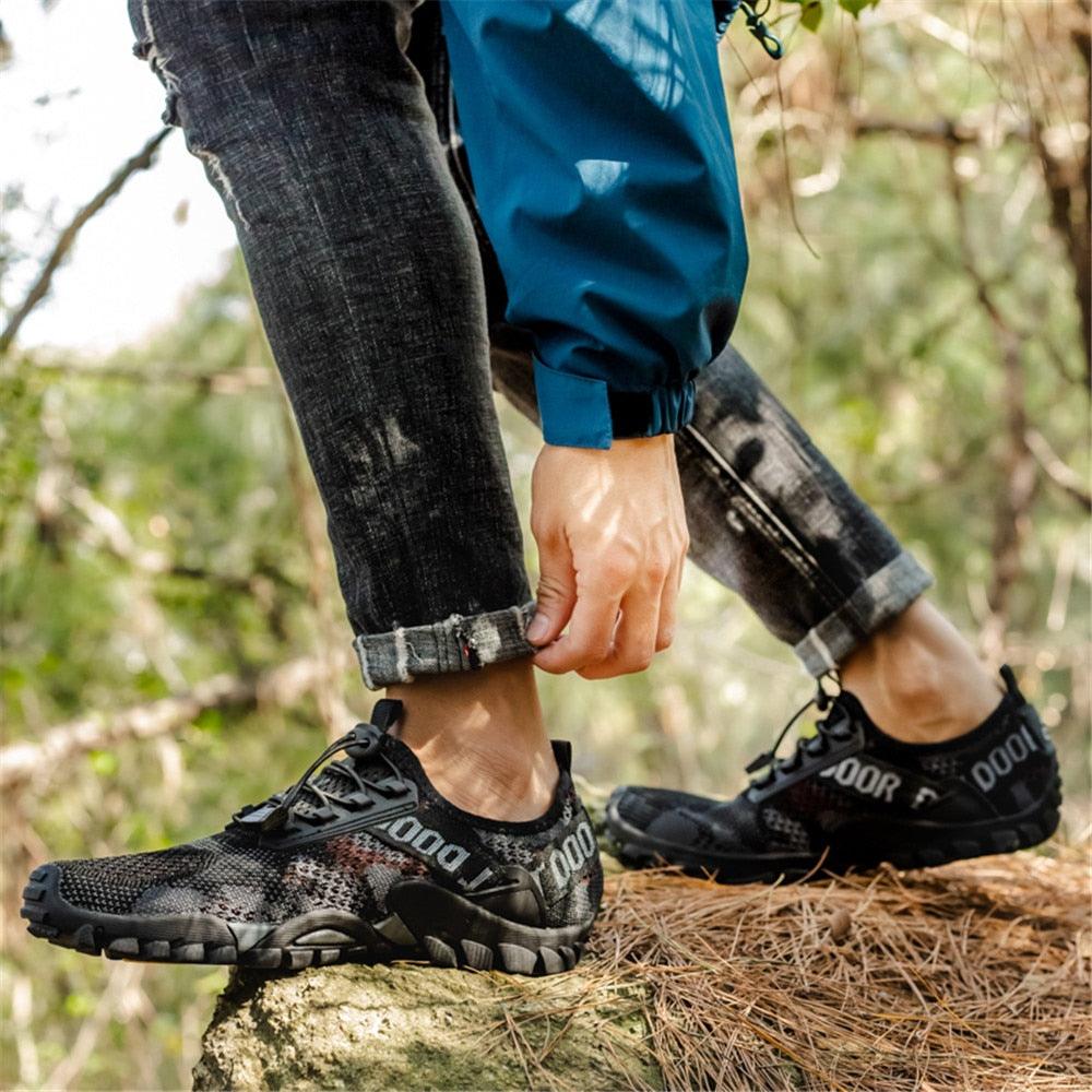 Chaussures de sport à séchage rapide pour hommes, chaussures aquatiques à enfiler, de randonnée, de plage, de surf, sandales, baskets de plage pieds nus, pour la natation, le bateau, la pêche, le yoga, la gym
