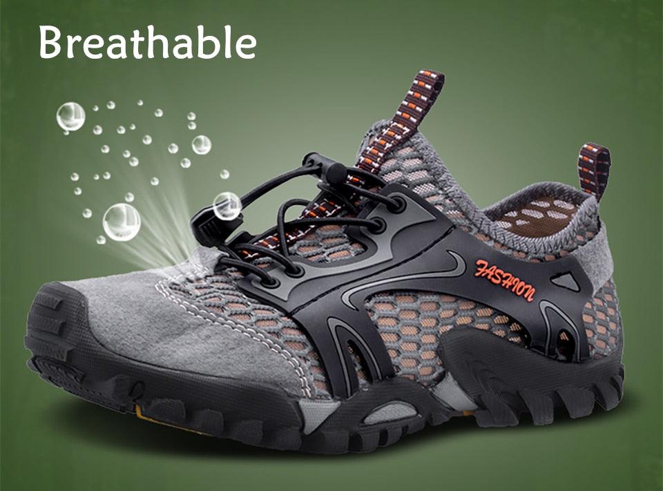 Chaussures de sport à séchage rapide pour hommes, chaussures aquatiques à enfiler, de randonnée, de plage, de surf, sandales, baskets de plage pieds nus, pour la natation, le bateau, la pêche, le yoga, la gym