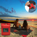 Tapis à séchage rapide Feuille de pique-nique imperméable Couverture de plage Tapis de sable de poche