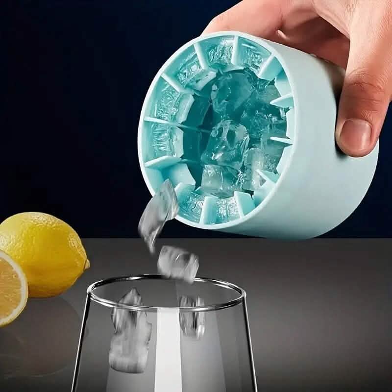 Moule à glaçons en silicone pour congélation rapide