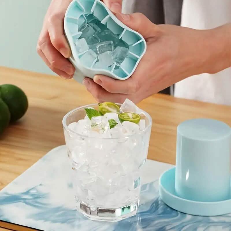 Moule à glaçons en silicone pour congélation rapide