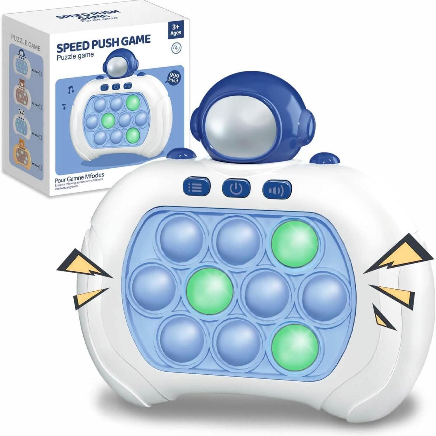 Jeu de Pop-It Rapide - Fidget Toys Pro pour Enfants et Adultes
