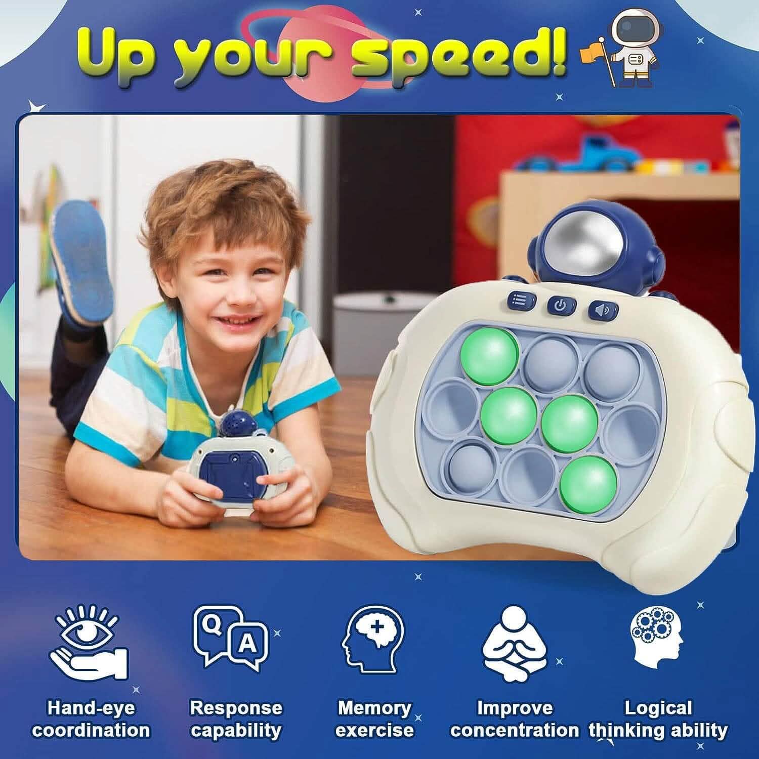 Jeu de Pop-It Rapide - Fidget Toys Pro pour Enfants et Adultes