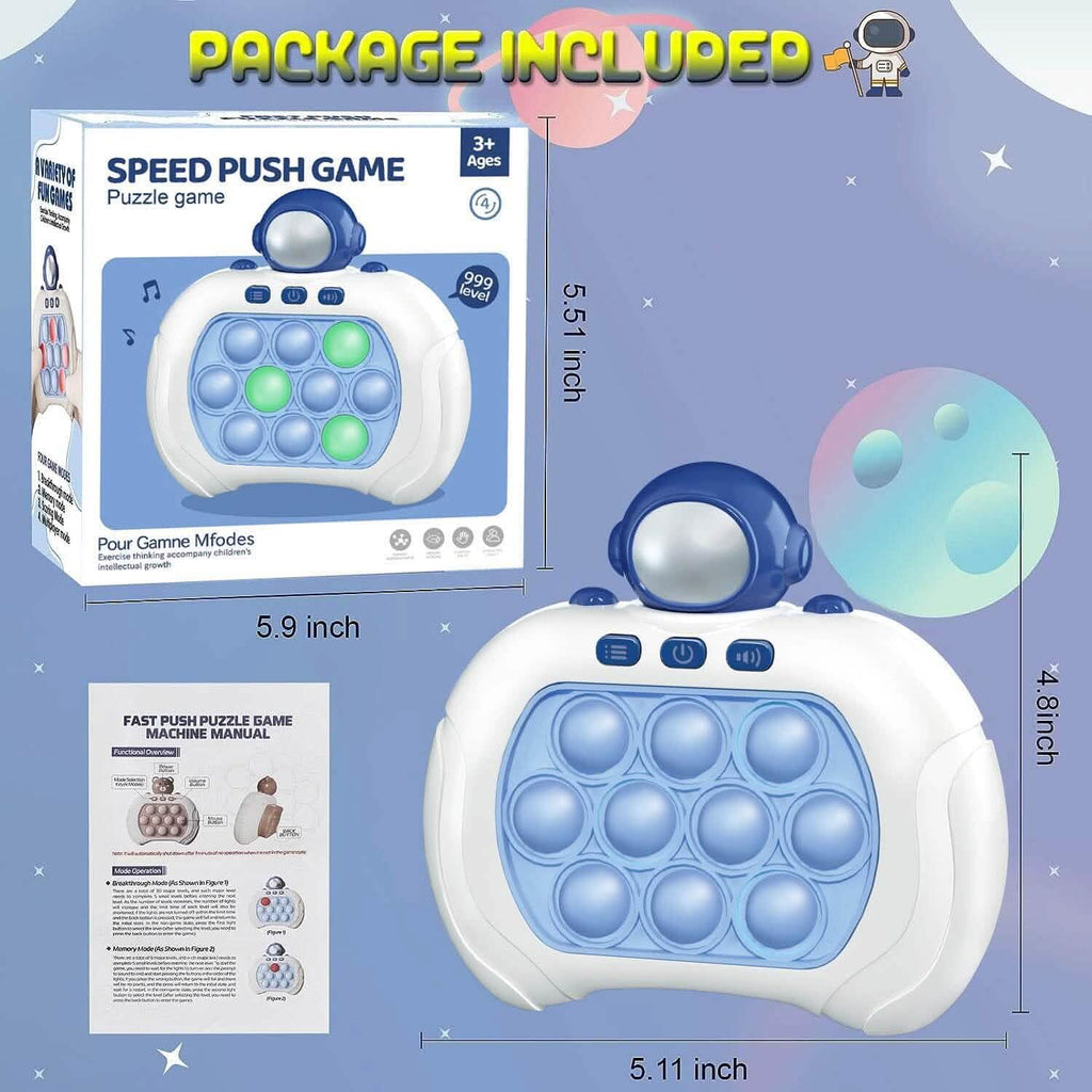 Jeu de Pop-It Rapide - Fidget Toys Pro pour Enfants et Adultes