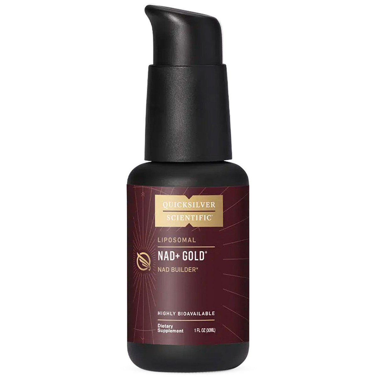Quicksilver Scientific NAD+ Gold 1.7 Oz