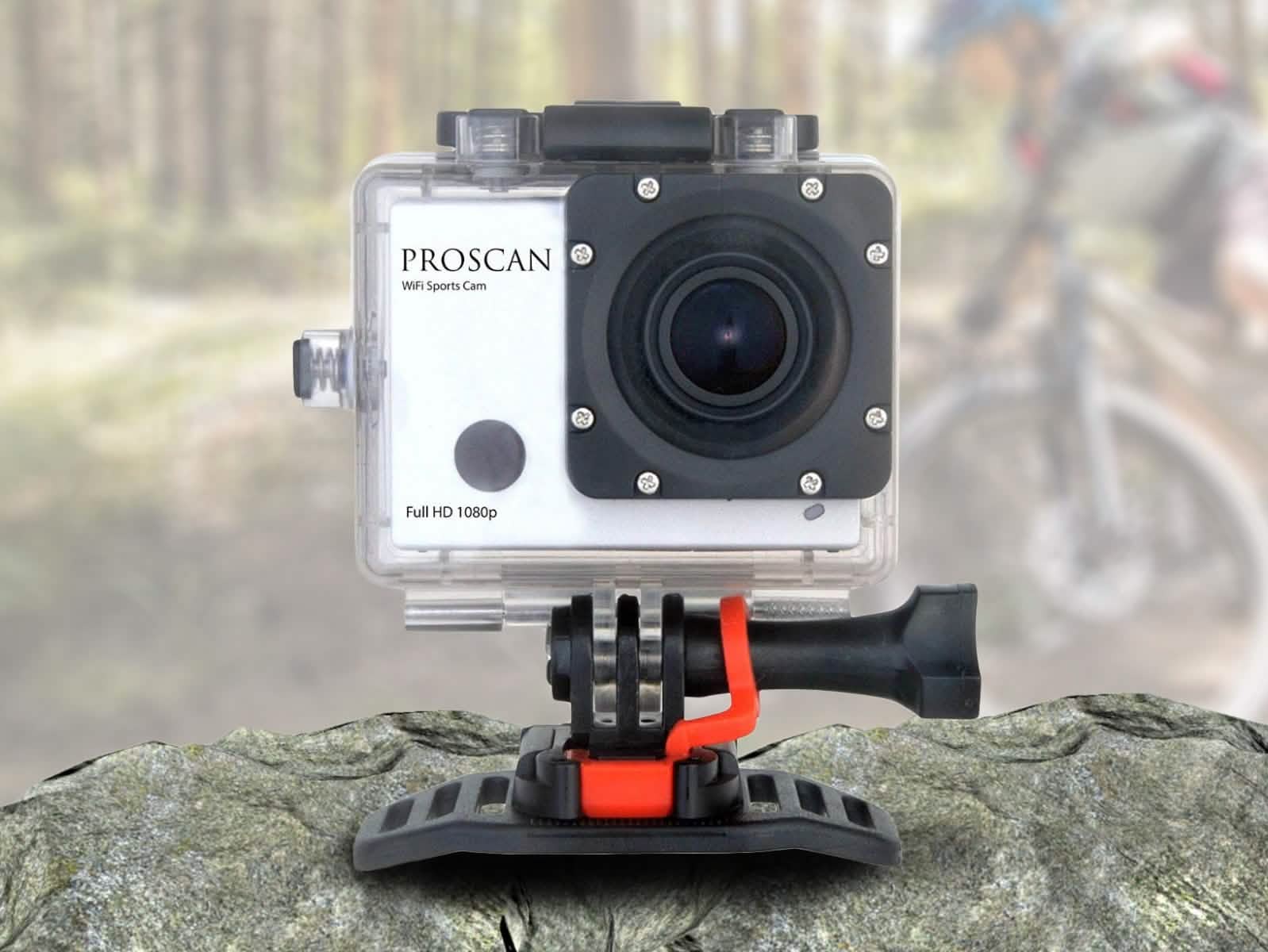 Caméra d'action Wi-Fi Full HD 1080p Proscan PAC2501