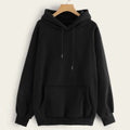 Sweat à capuche à manches raglan et poche kangourou