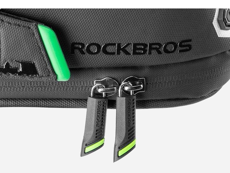 Sac de vélo imperméable Sac de vélo antichoc pour vélo réfléchissant grande capacité Sacoche de selle Accessoires de sacoche de vélo Sacoche de selle Sous la selle Sacoche de vélo Accessoires de cyclisme Pochette de rangement pour VTT Vélo de route