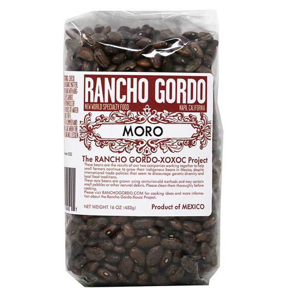 Rancho Gordo - Haricots anciens « Moro » (450 g)