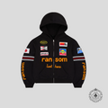 Bravest Studios Sweat à capuche zippé Ransom noir