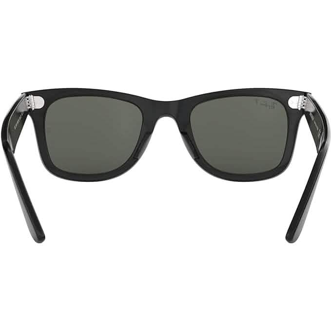 Lunettes de soleil carrées polarisées Ray-Ban RB2140 Original Wayfarer (reconditionnées)