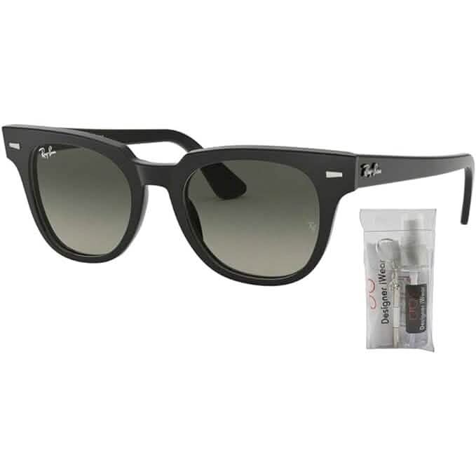 Lunettes de soleil Ray-Ban RB2168 METEOR pour hommes et femmes + kit d'entretien iWear Designer (reconditionné)