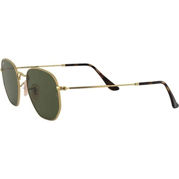 Lunettes de soleil Ray-Ban Rb3548n Hexagonal Flat Lens (reconditionnées)