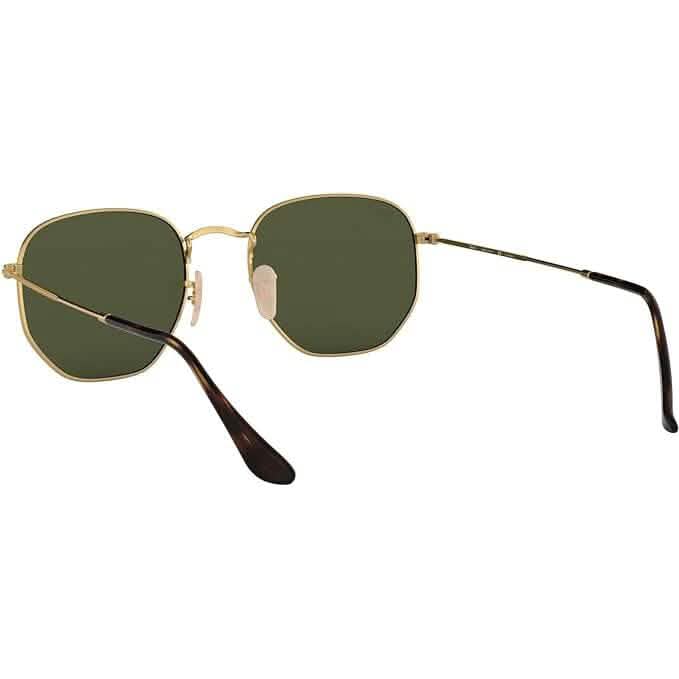 Lunettes de soleil Ray-Ban Rb3548n Hexagonal Flat Lens (reconditionnées)
