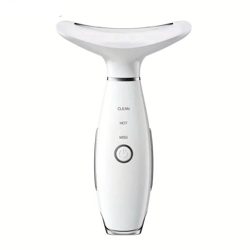Masseur vibrant chauffant rechargeable pour soins esthétiques