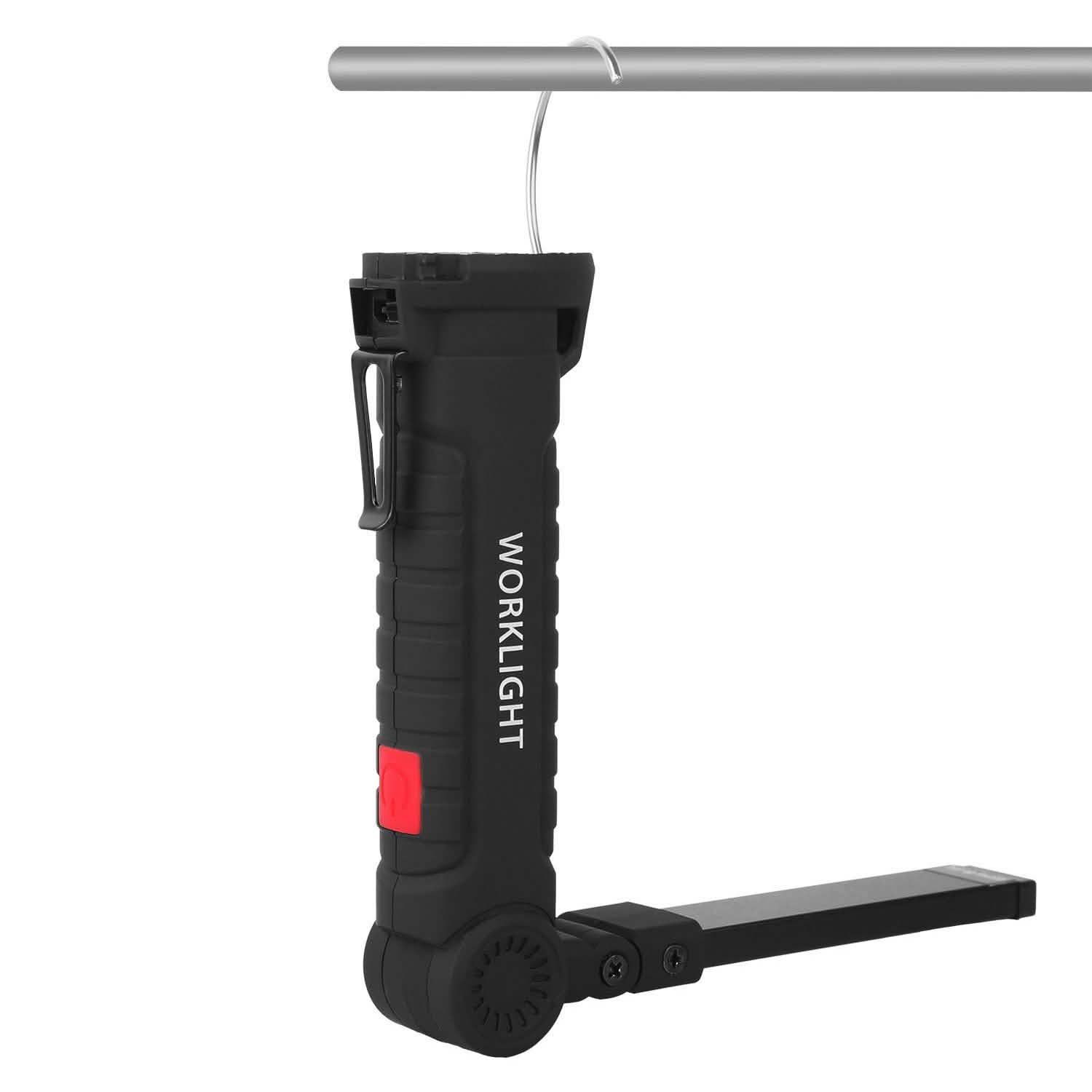 Lampe de travail COB LED rechargeable pliable fine
