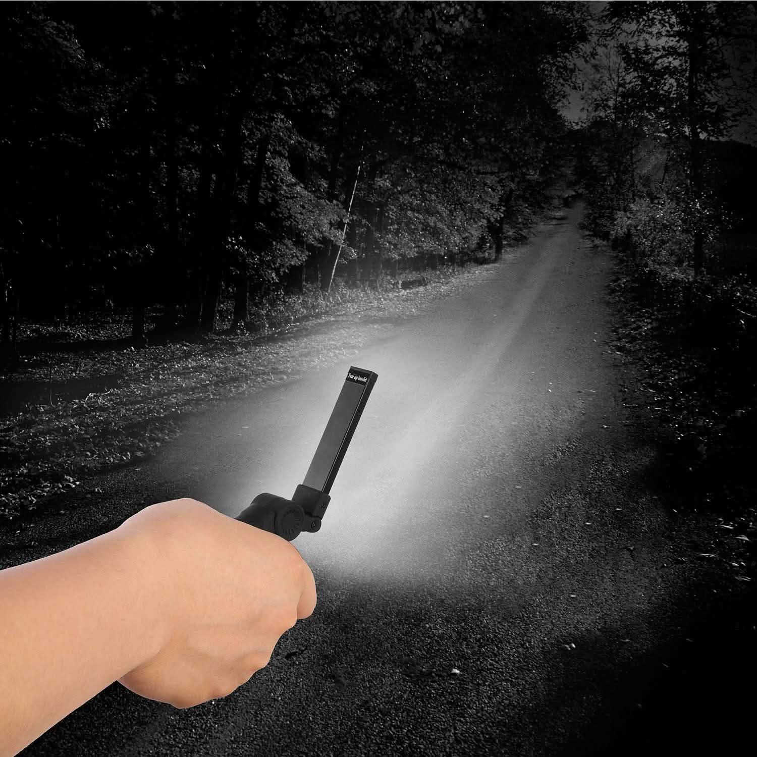 Lampe de travail COB LED rechargeable pliable fine
