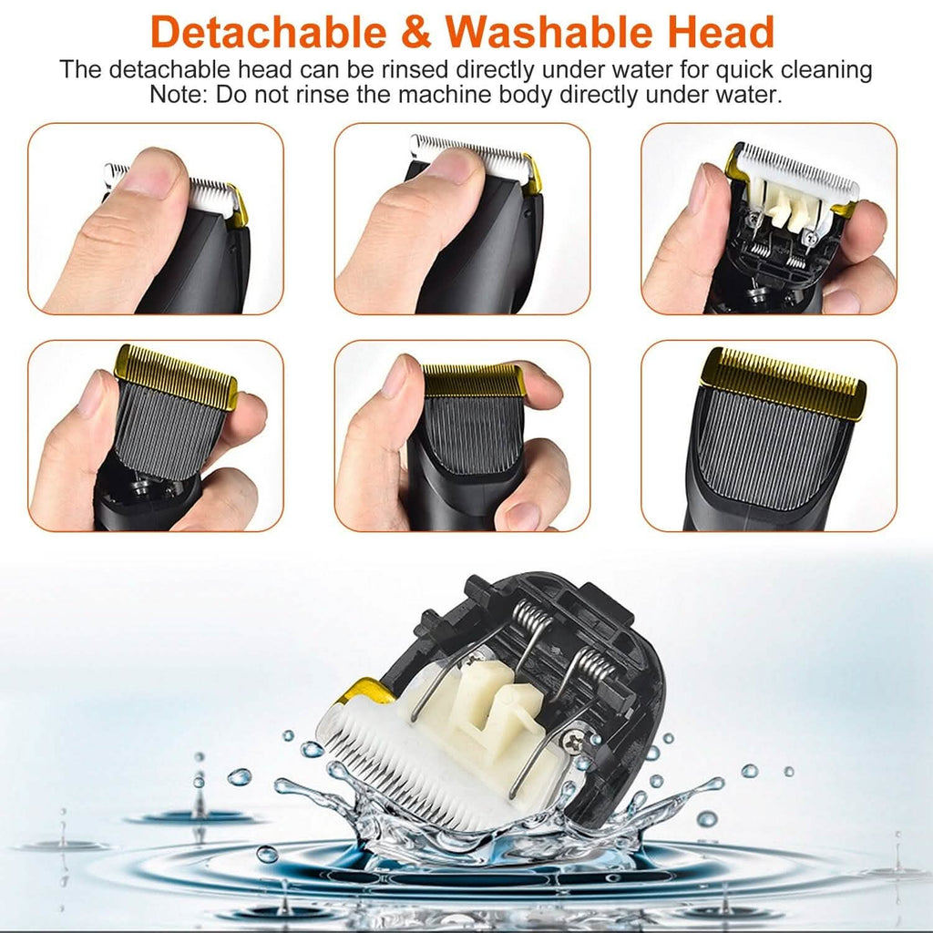 Trousse de toilettage sans fil rechargeable pour animaux de compagnie