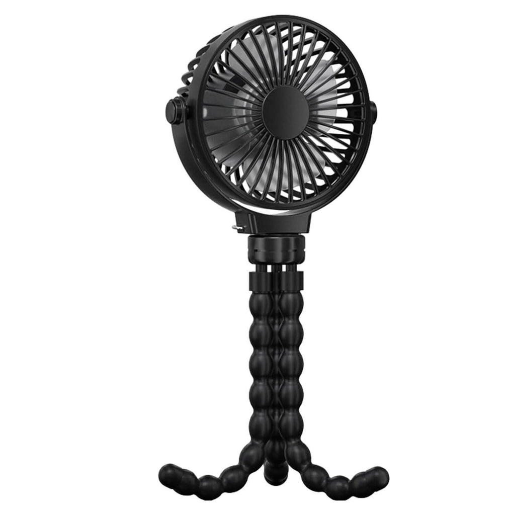 Ventilateur portatif rechargeable avec trépied flexible