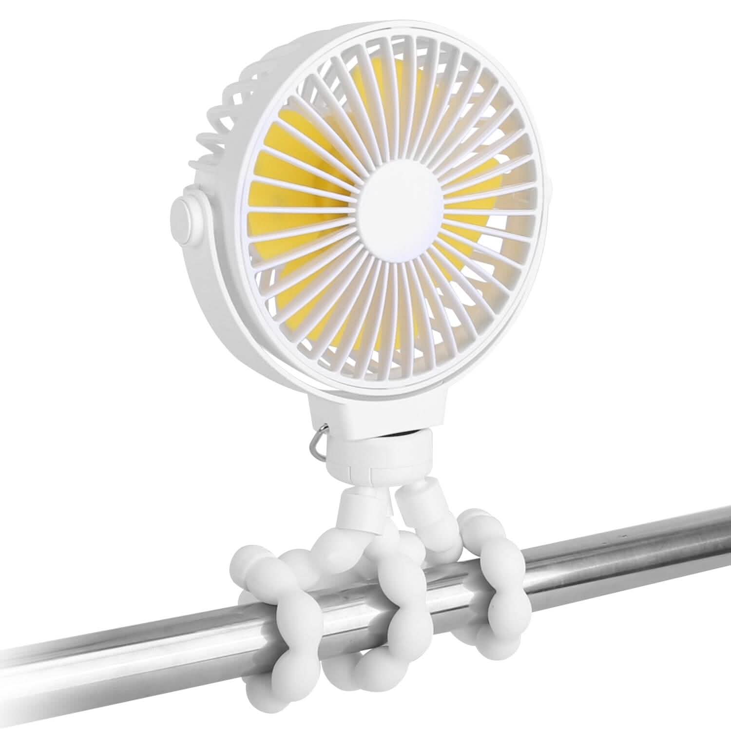 Ventilateur portatif rechargeable avec trépied flexible