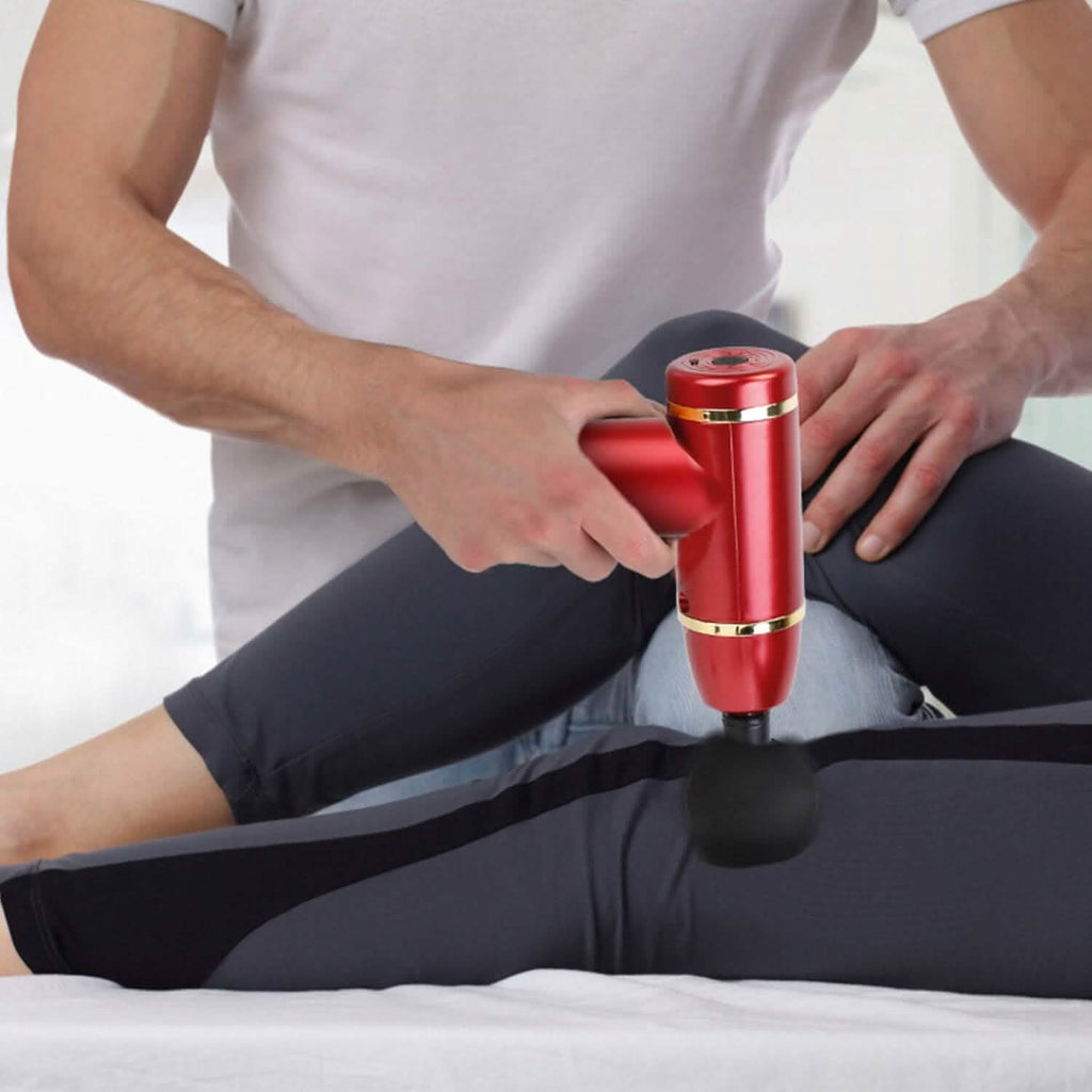 Pistolet de massage à percussion rechargeable
