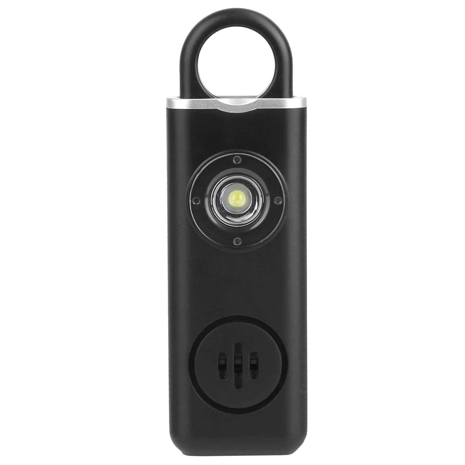 Alarme de sécurité personnelle rechargeable avec lumière stroboscopique