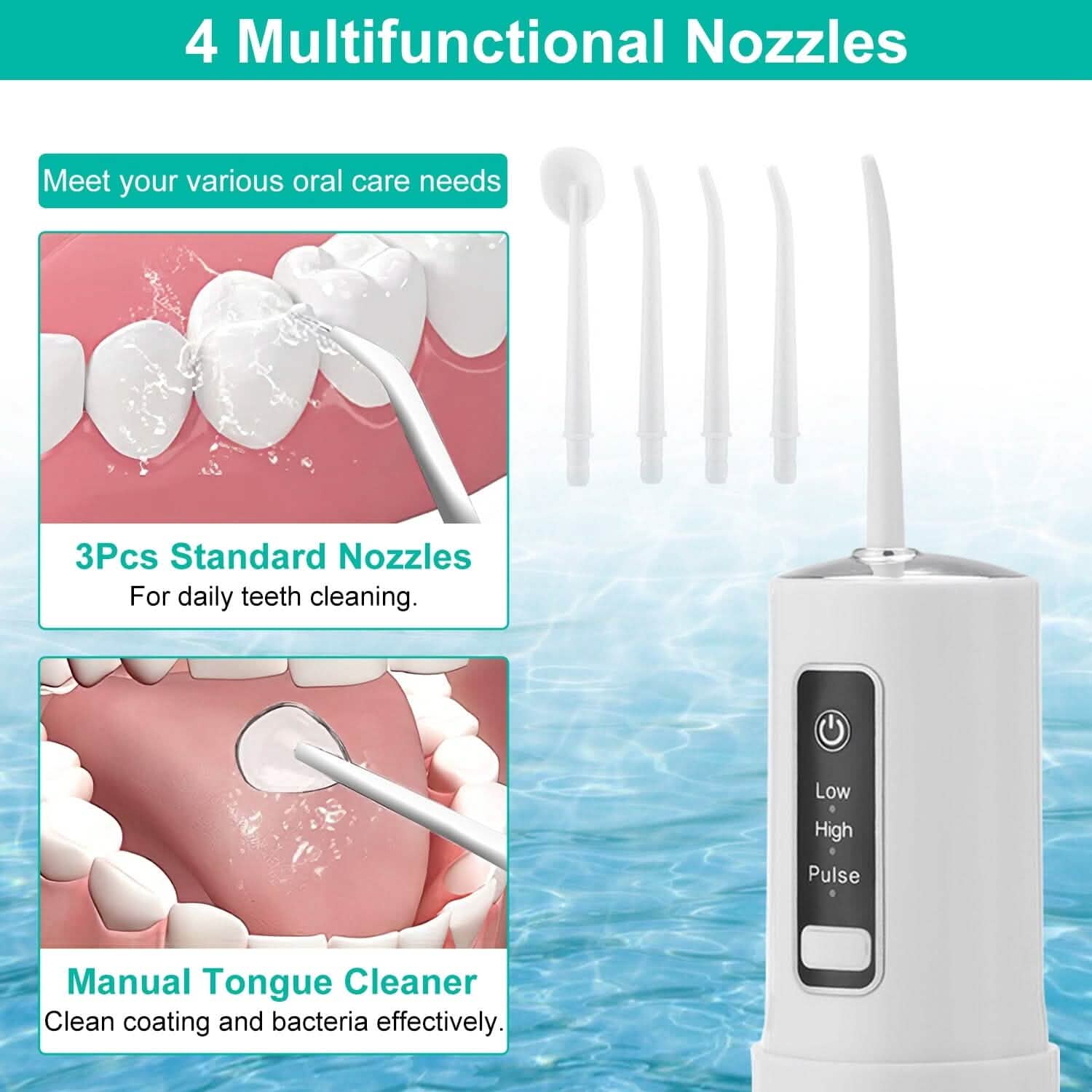 Hydropulseur Portable Rechargeable