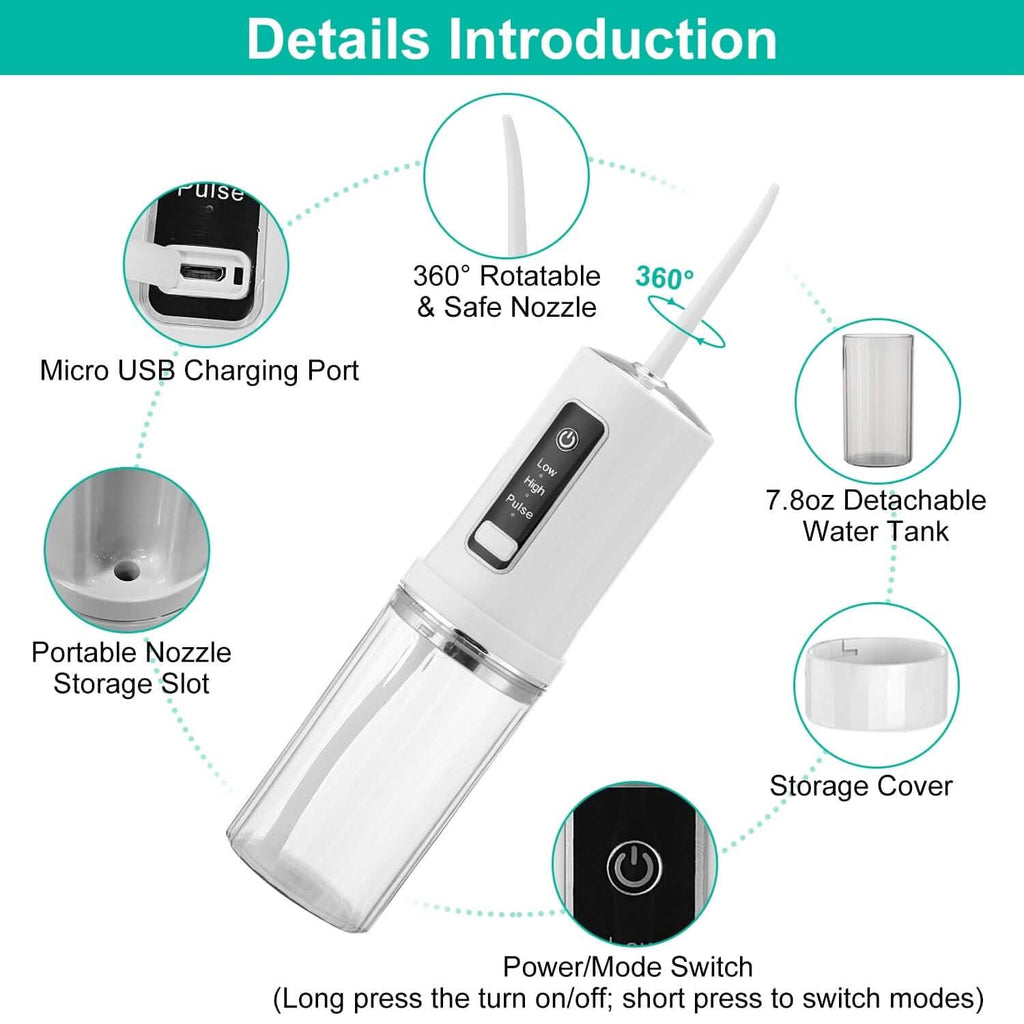 Hydropulseur Portable Rechargeable