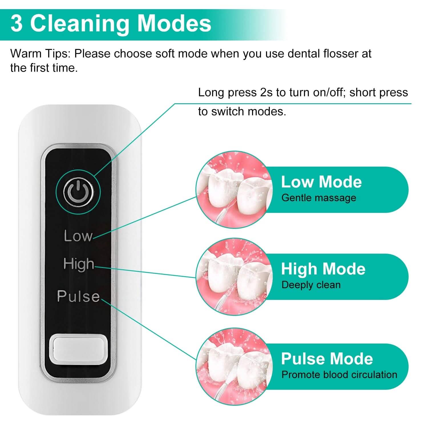 Hydropulseur Portable Rechargeable
