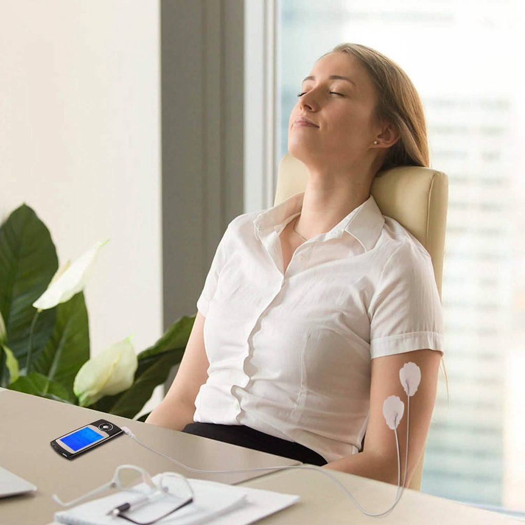 Appareil de massage à impulsions TENS rechargeable