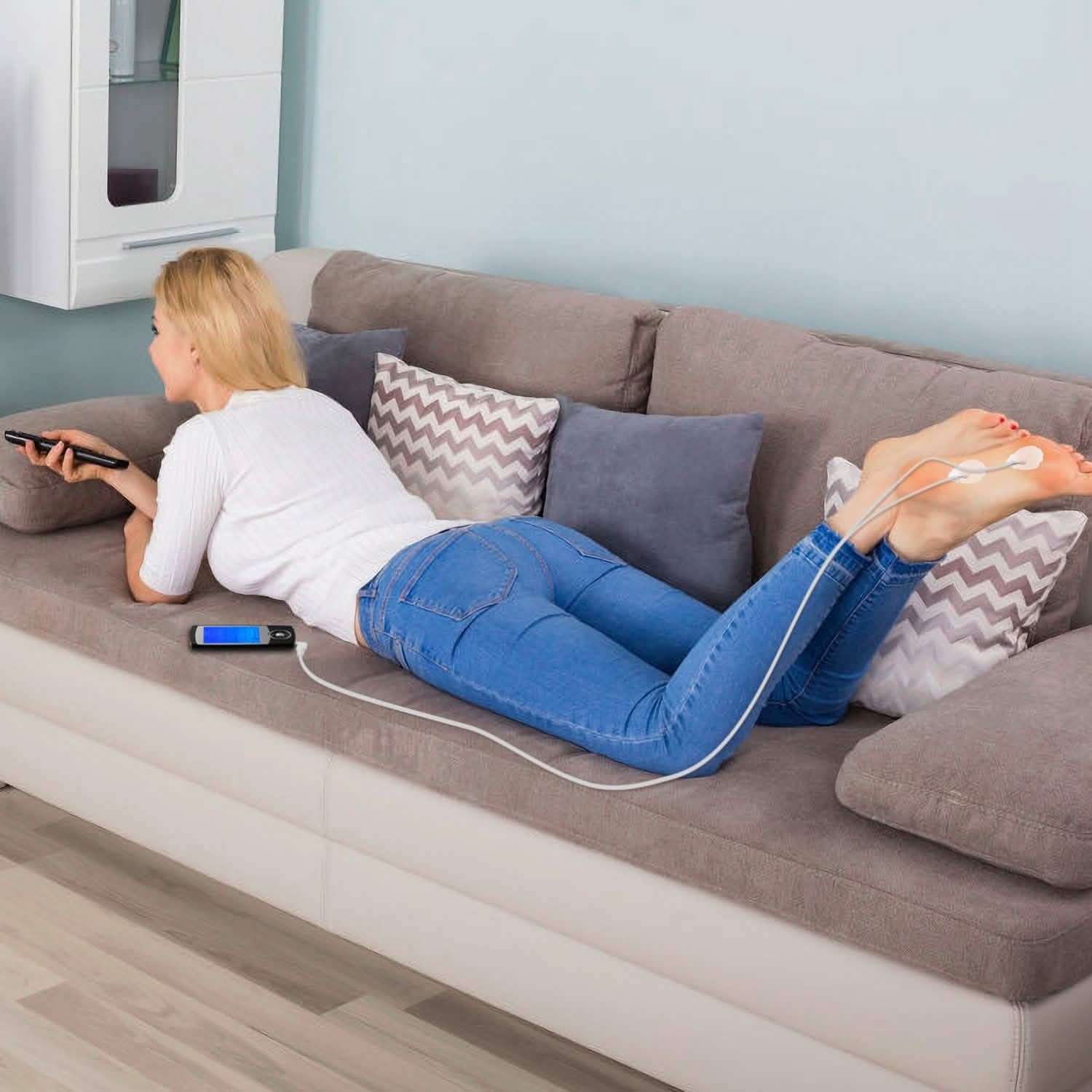 Appareil de massage à impulsions TENS rechargeable