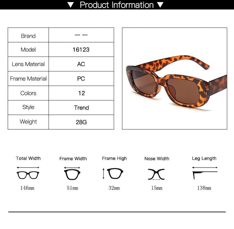 Lunettes de soleil rétro rectangulaires pour femmes, nouvelles lunettes de forme ovale pour femmes/hommes, nouvelles lunettes de vue rétro carrées pour femmes, montures de designer de luxe