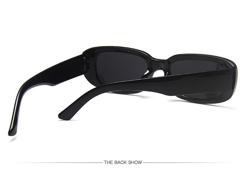 Lunettes de soleil rétro rectangulaires pour femmes, nouvelles lunettes de forme ovale pour femmes/hommes, nouvelles lunettes de vue rétro carrées pour femmes, montures de designer de luxe