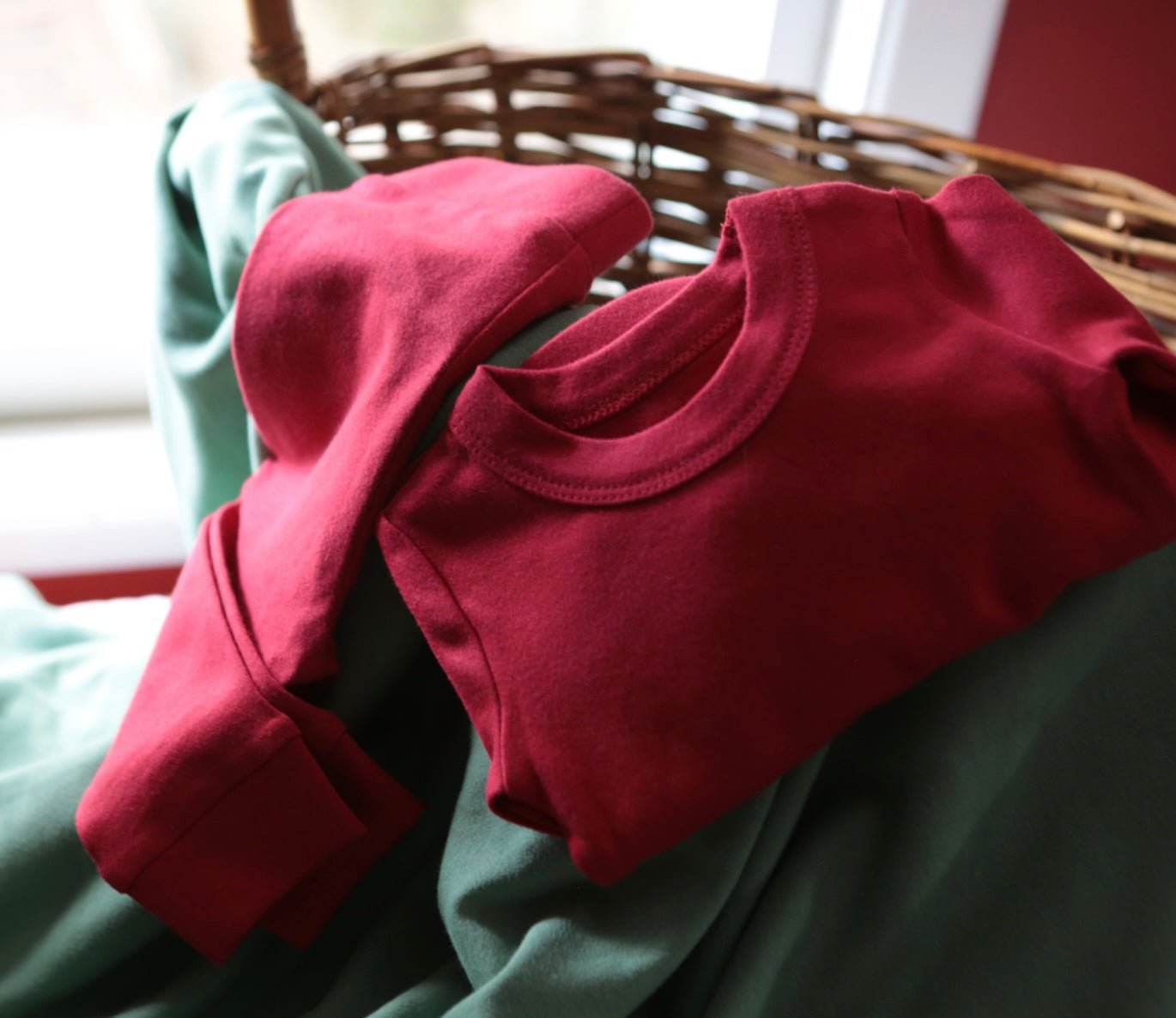 pyjama bébé | rouge écarlate