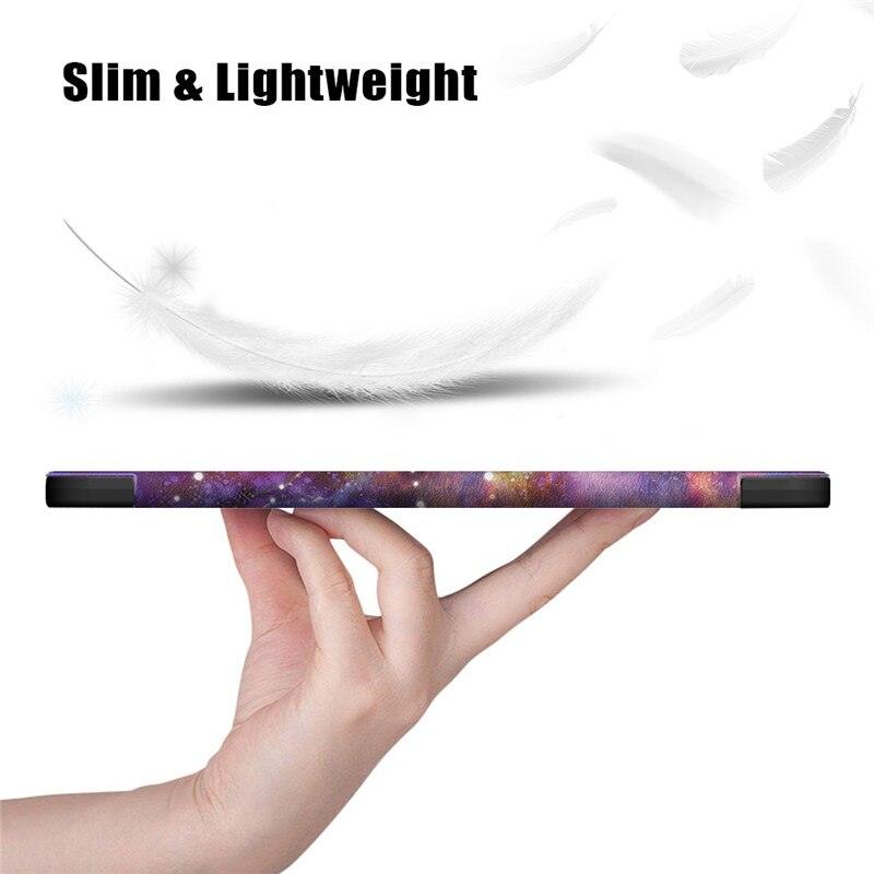 Redmi Pad 2022 10.6 Pour Tablette Xiaomi Pad 5 Étui Enfants Pliant Smart Cover Cuir Housse de Protection Mi Pad 5 Pro Étui Support Fonction Cuir Housse Imprimé Cuir de Haute Qualité Housse de Protection