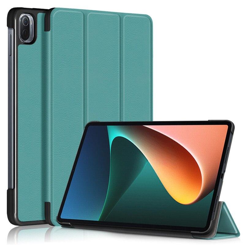 Redmi Pad 2022 10.6 Pour Tablette Xiaomi Pad 5 Étui Enfants Pliant Smart Cover Cuir Housse de Protection Mi Pad 5 Pro Étui Support Fonction Cuir Housse Imprimé Cuir de Haute Qualité Housse de Protection