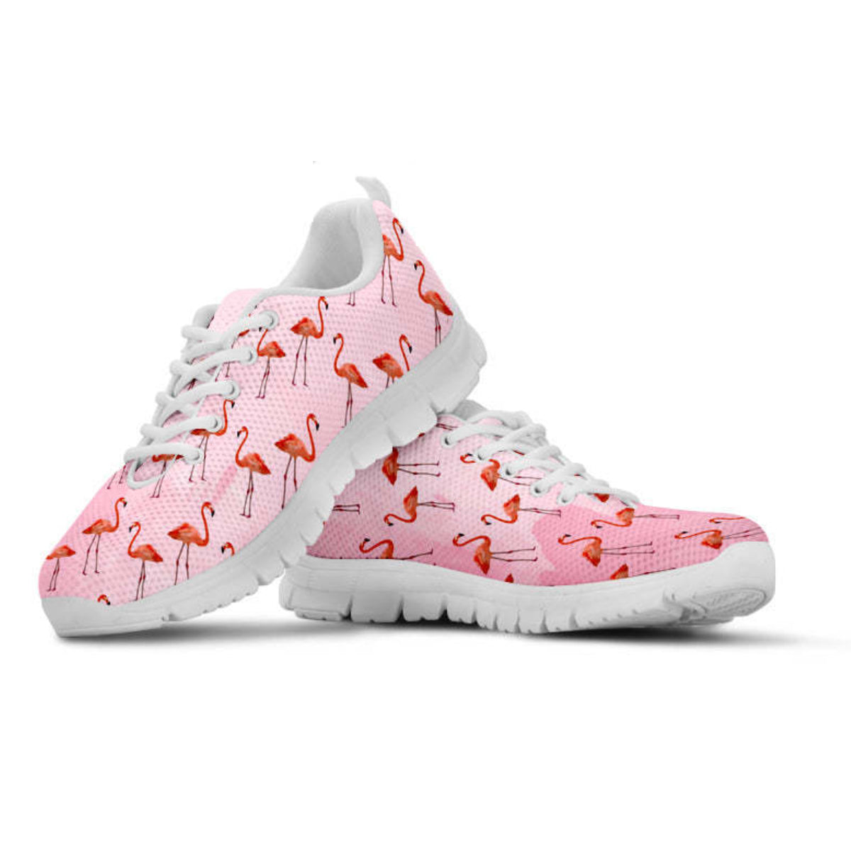 Baskets classiques flamant rose