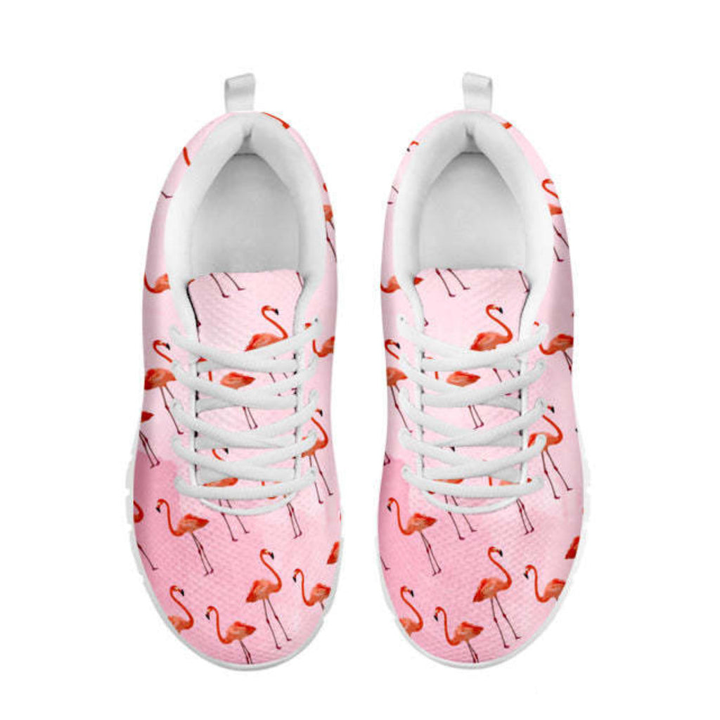 Baskets classiques flamant rose