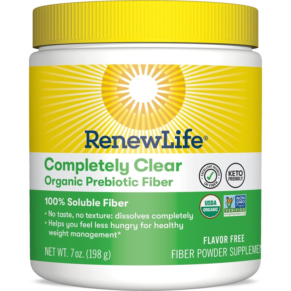 Renew Life Adultes Totalement Claire Fibre Prébiotique Biologique - 7 oz