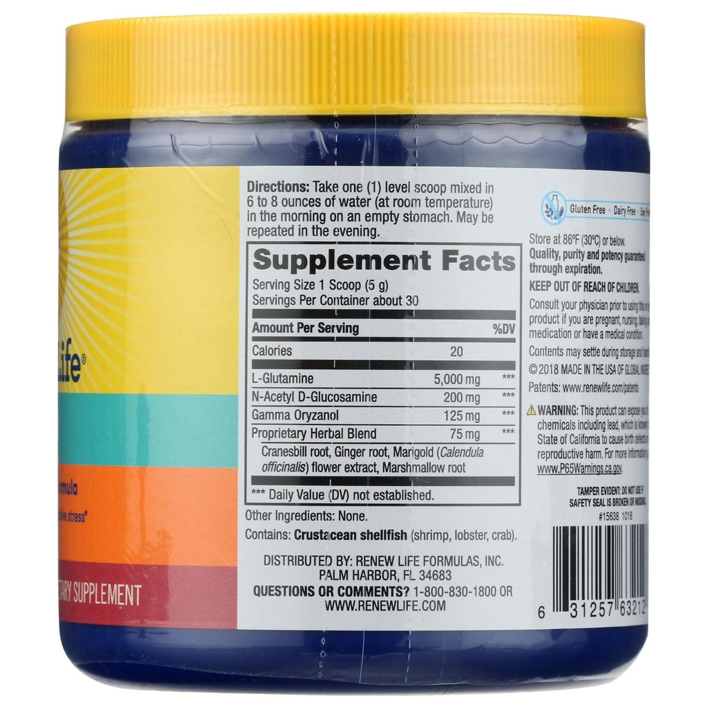 Renew Life Adult Digestive Enzymes - Soutien de la muqueuse intestinale, Renforce les intestins et la digestion - 5,7 oz