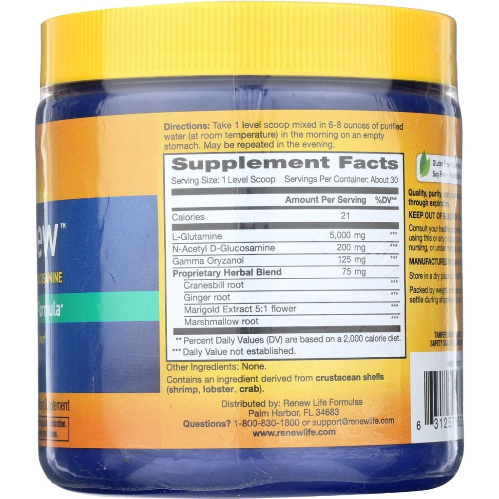 Renew Life Adult Digestive Enzymes - Soutien de la muqueuse intestinale, Renforce les intestins et la digestion - 5,7 oz