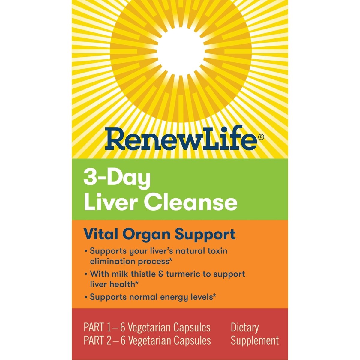 Renew Life Cleanse, Adult, 3-Day Liver Cleanse