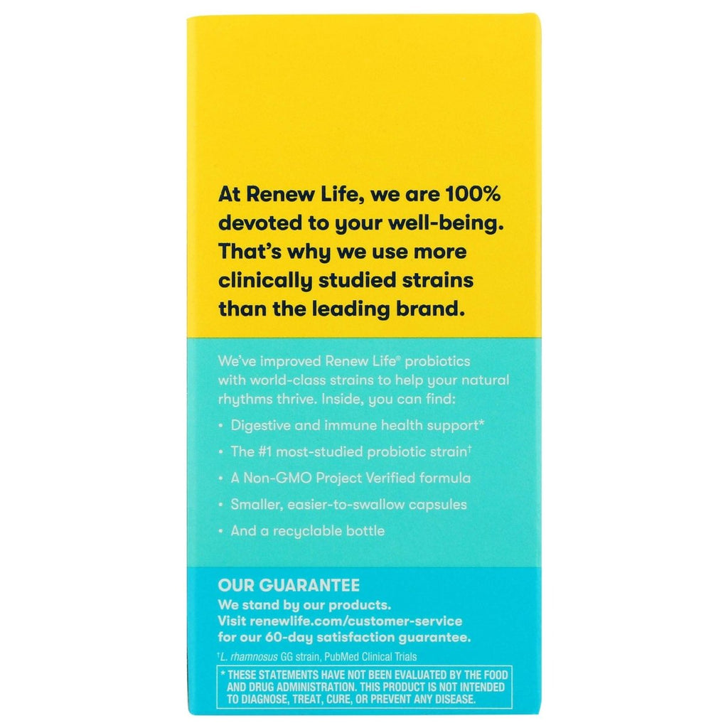 Renew Life, Ultimate Flora Care Probiotique 100 milliards, 30 capsules