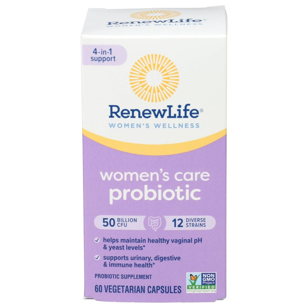 RENEW LIFE Ultimate Flora Probiotique Vaginal 50 Milliards, 60 CP