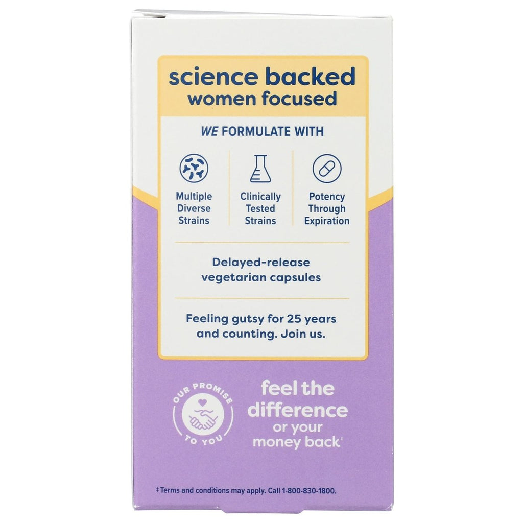 RENEW LIFE Ultimate Flora Probiotique Vaginal 50 Milliards, 60 CP
