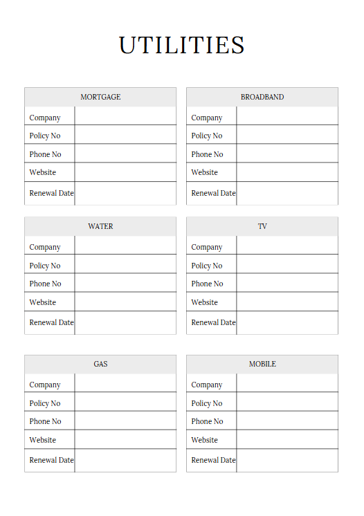 Rental Property Organizer | 25+ Page Landlord Kit