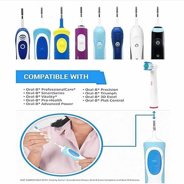 Tête de rechange pour brosse à dents électrique Oral-B