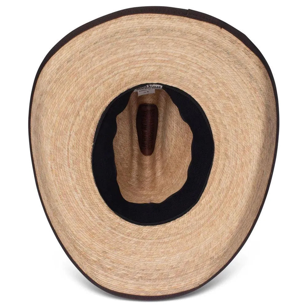 Chapeau de cowboy en paille de palmier mexicaine Resistol Jason Aldean Hicktown