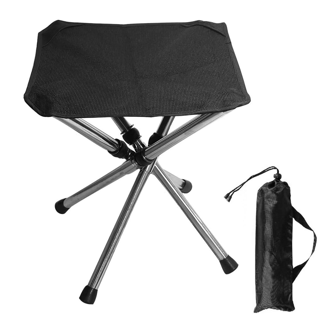 Chaise Pliante Rétractable Portable Tabouret de Randonnée Facile à Installer